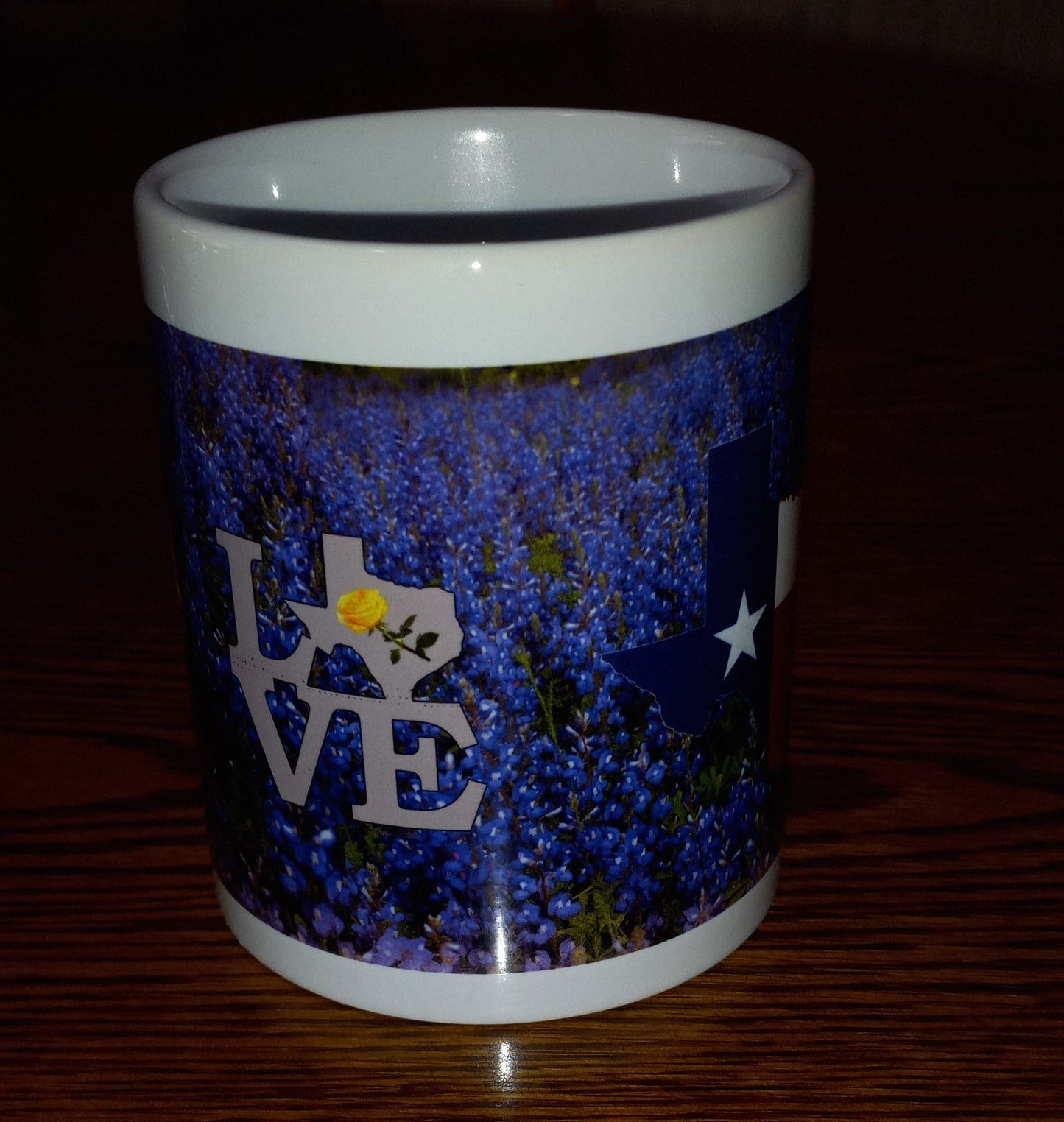 11 Oz "Bluebonnet Love" Ceramic Mug
