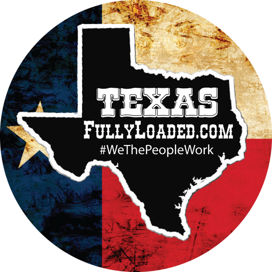 2" Texas Fully Loaded Fridge Magnet