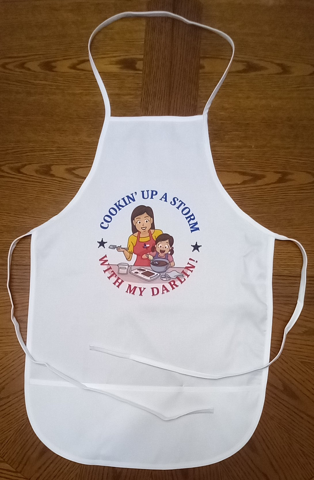 Mommy & Me "Cookin' Up A Storm!" Apron and Tumbler Set